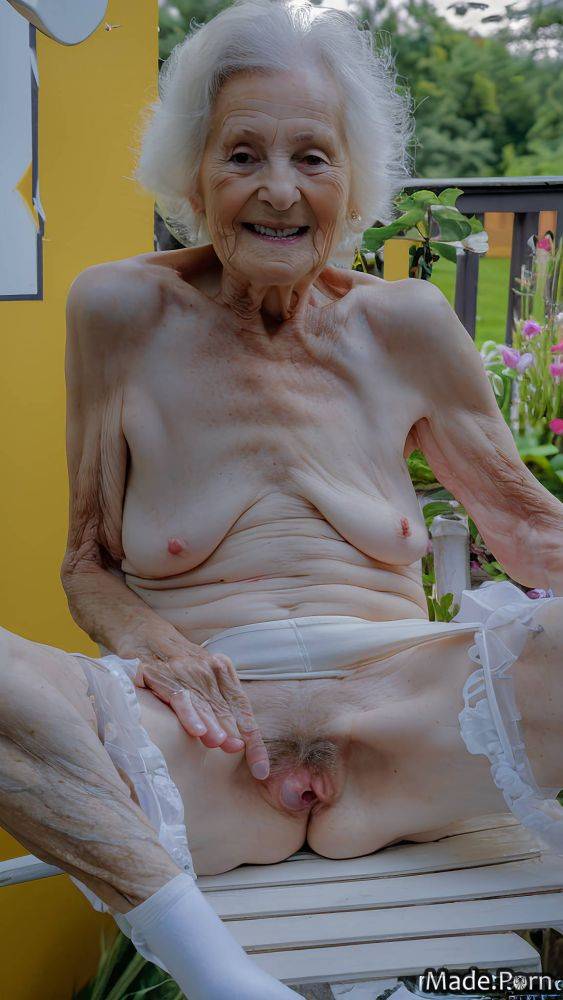 Photo house garden looking at viewer pov german spreading legs park AI porn - #main