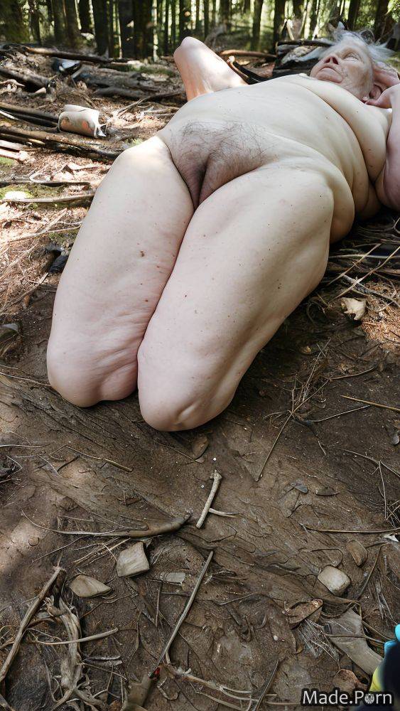 Photo witch chubby close up forest campfire woman AI porn - #main