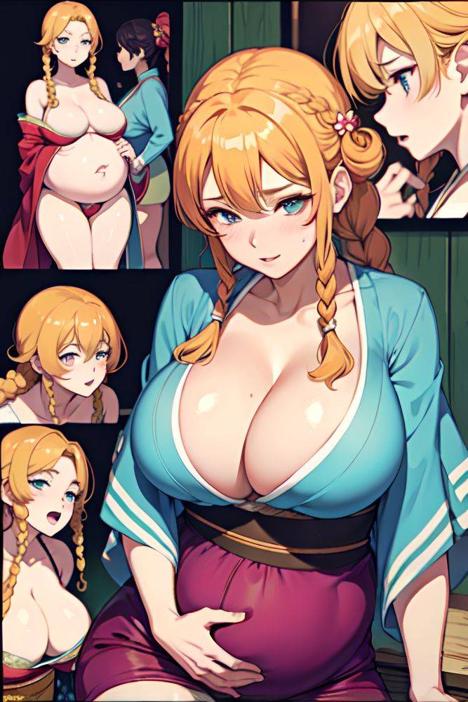 Anime Pregnant Huge Boobs 70s Age Orgasm Face Ginger Braided Hair Style Light Skin Skin Detail (beta) Oasis Close Up View Plank Kimono 3685784168223682646 - AI Hentai - #main