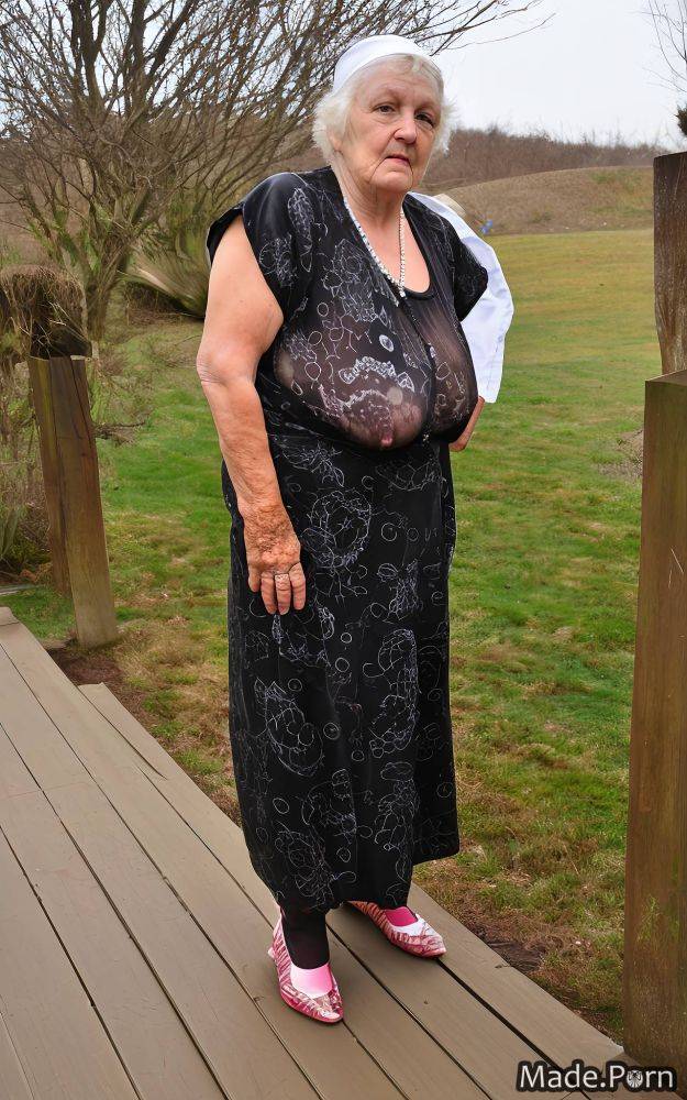 Flashing tits hairy white hair irish fairer skin vintage nipples AI porn - #main