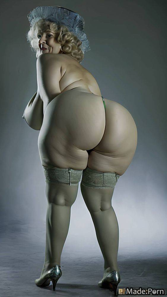 Fat witch canadian brunette big ass wizzard hat sideview AI porn - #main