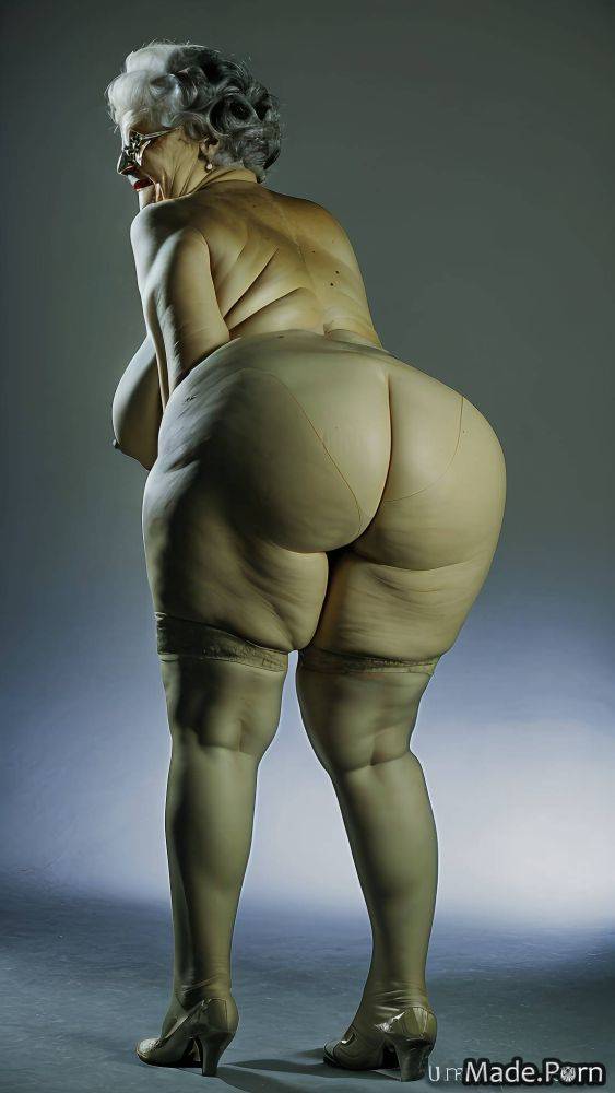 Long hair woman laboratory bodypaint witch looking at viewer ssbbw AI porn - #main