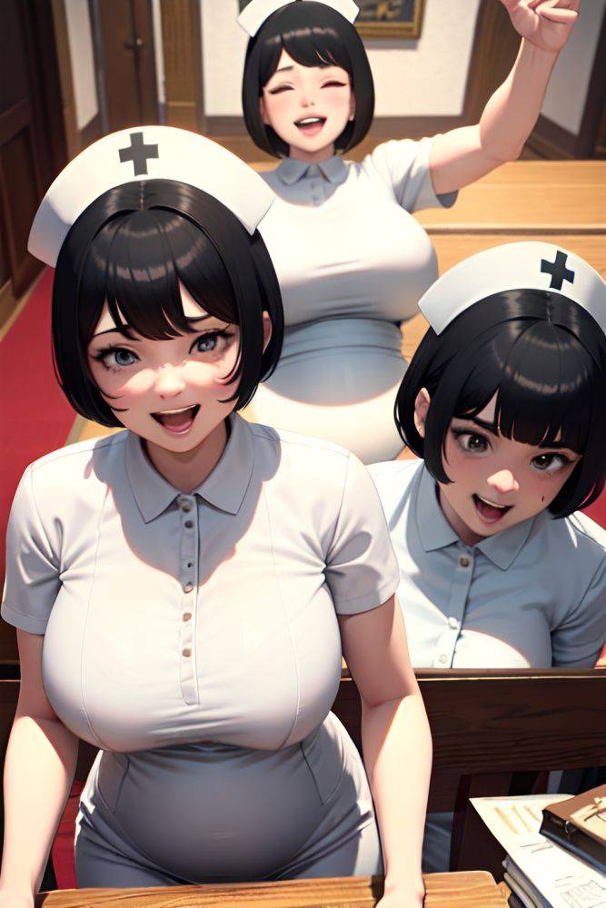 Anime Pregnant Huge Boobs 30s Age Laughing Face Black Hair Bobcut Hair Style Light Skin 3d Church Close Up View Cumshot Nurse 3689595522316124141 - AI Hentai - #main