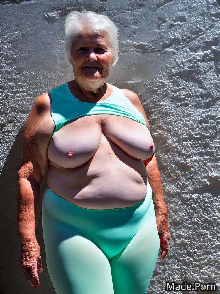 80 aqua short hair short bimbo spandex huge boobs AI porn - #main