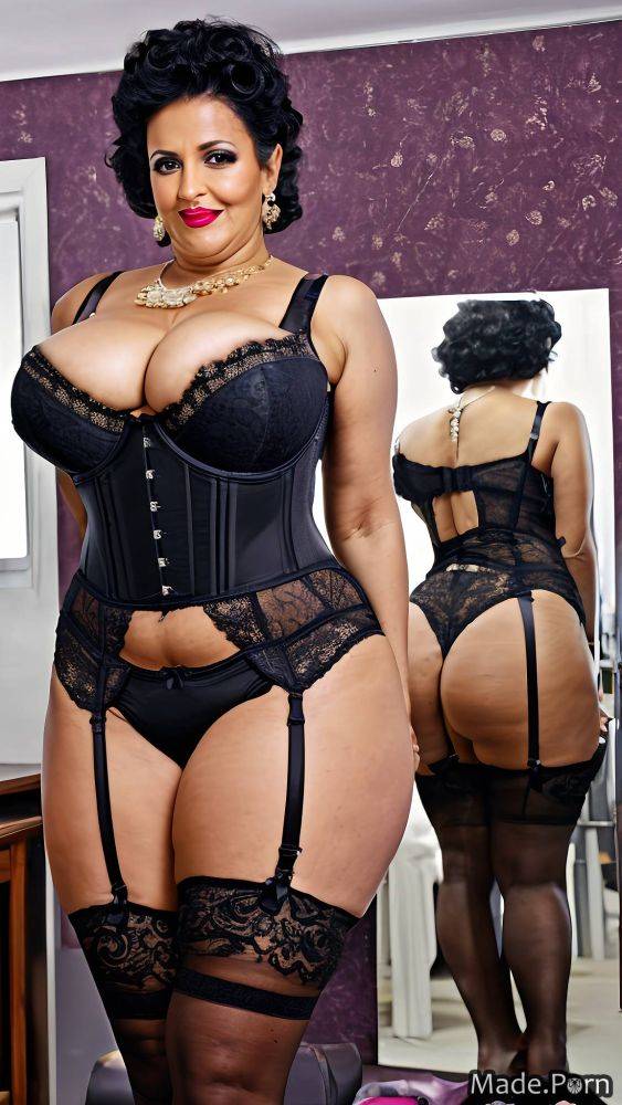 Blouse standing big ass bracelet thick thighs earrings corset AI porn - #main