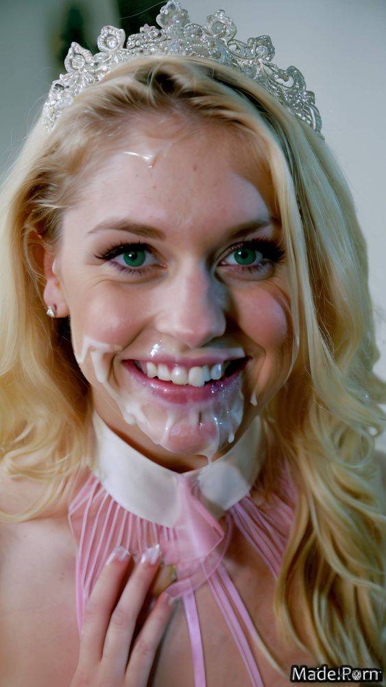 Cumshot open mouth slutty white facial 20 bimbo AI porn - #main