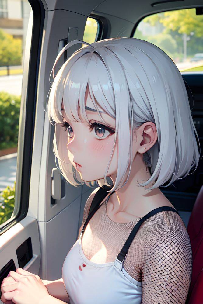 Anime Chubby Small Tits 50s Age Sad Face White Hair Straight Hair Style Light Skin Skin Detail (beta) Car Side View Working Out Fishnet 3691350448721596484 - AI Hentai - #main