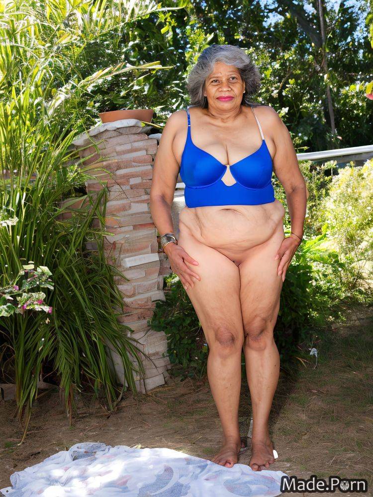 Latina ssbbw nude shaved big hips woman thick thighs AI porn - #main