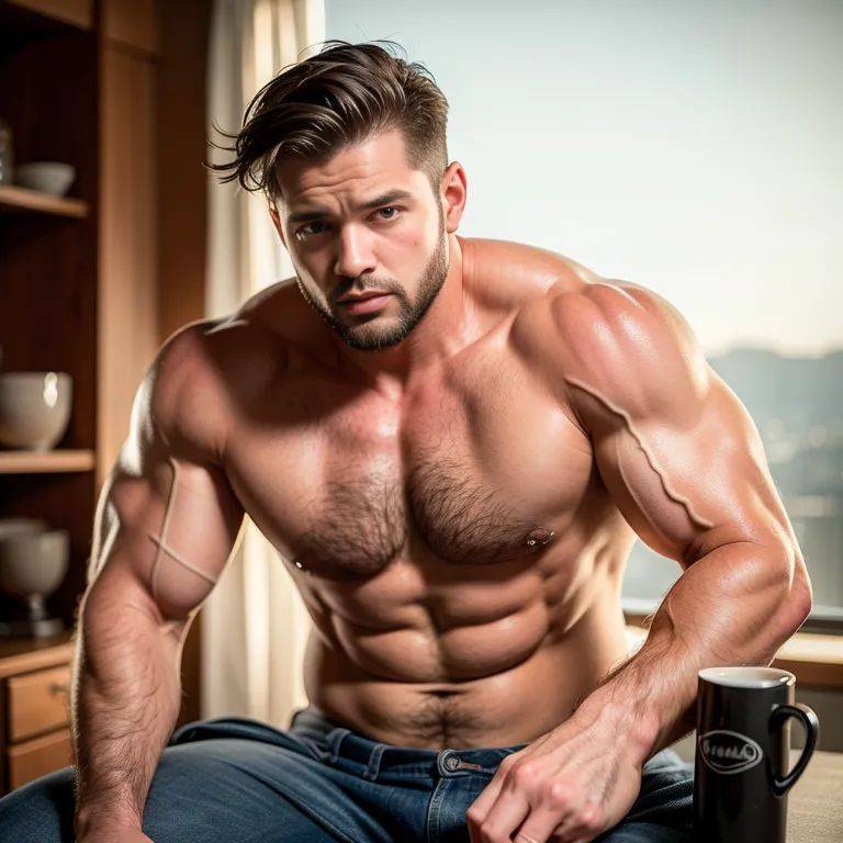 manly man,twenties,(RAW photo, best quality, masterpiece:1.1), (realistic, photo-realistic:1.2), ultra-detailed, ultra high res, physically-based rendering,(adult:1.5) - #main