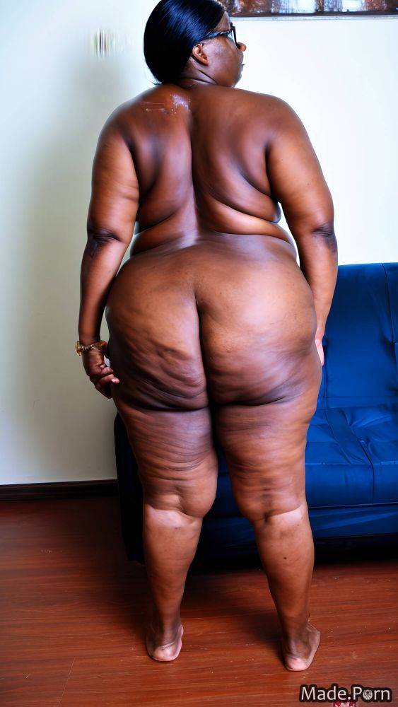 Photo nude nigerian thick thighs standing 80 black hair AI porn - #main