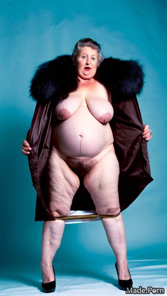 Vintage high heels chubby huge boobs traditional victorian woman AI porn - #main