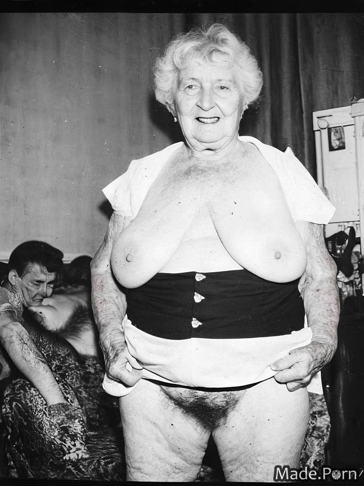 Bbw big tits hairy vintage caucasian victorian white hair AI porn - #main
