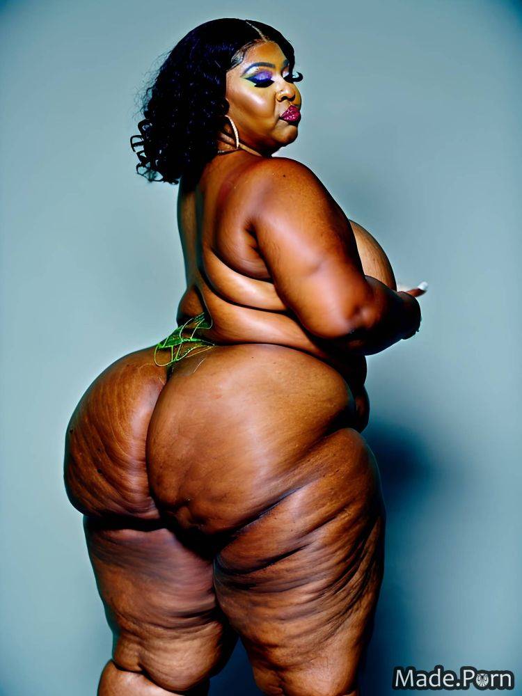 Bimbo nigerian slutty seductive superhero ssbbw woman AI porn - #main