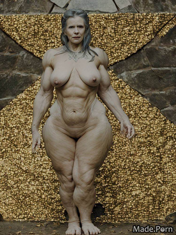 Goblin fantasy armor gold thick thighs saggy tits dark fantasy 90 AI porn - #main