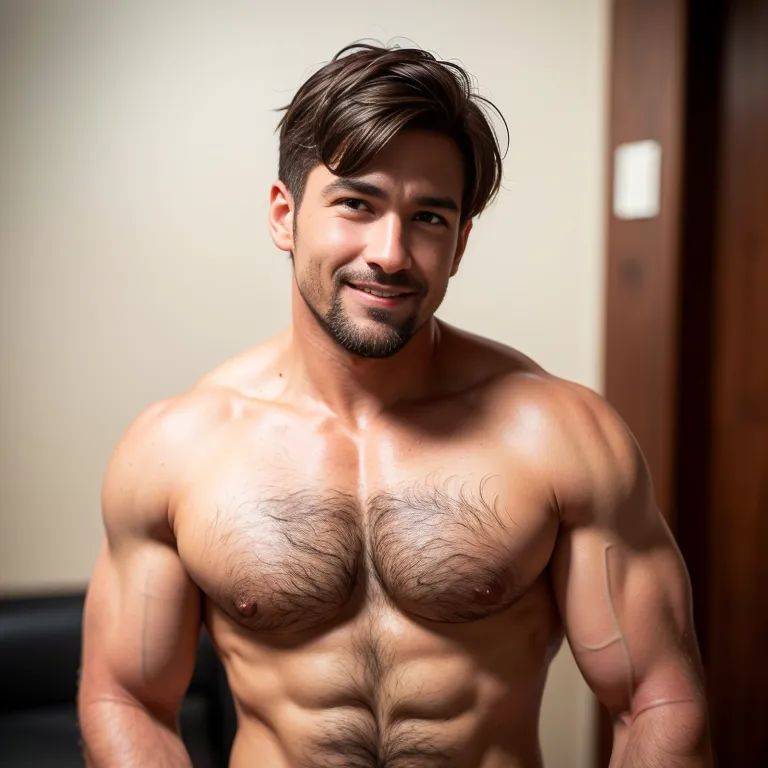 manly man,thirties,(RAW photo, best quality, masterpiece:1.1), (realistic, photo-realistic:1.2), ultra-detailed, ultra high res, physically-based rendering,short hair,brown hair,hair behind ear,bangs,brown - #main