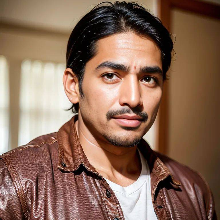 , Indian, brown skin, facial mark,(2men:2), manly man,thirties,(RAW photo, best quality, masterpiece:1.1), (realistic, photo-realistic:1.2), ultra-detailed, ultra high res, physically-based rendering,(adult:1.5) - #main