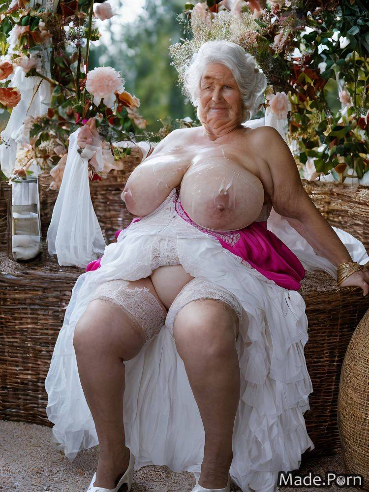 Huge boobs ssbbw victorian gigantic boobs caucasian saggy tits white AI porn - #main