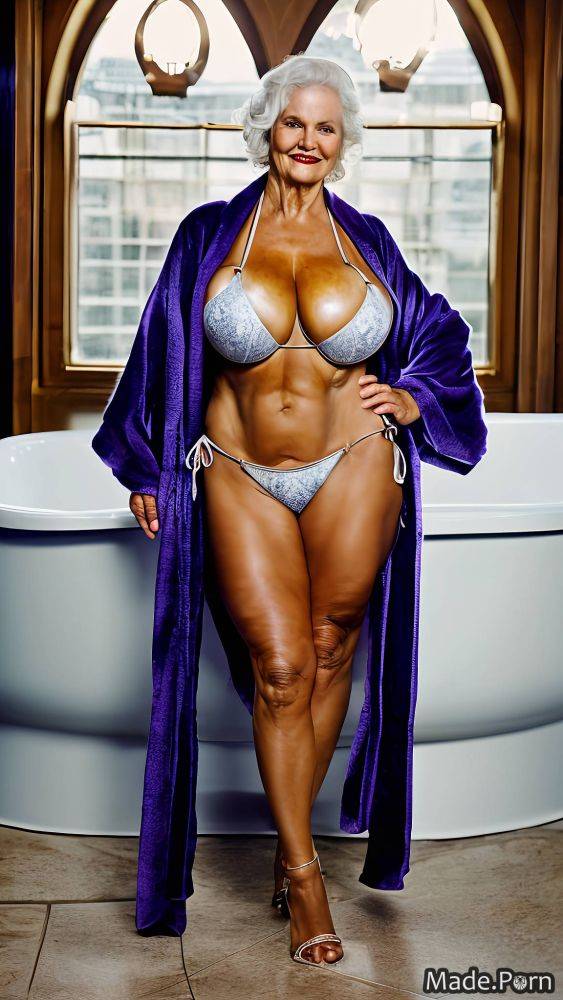 Ssbbw indoors smile thick thighs bikini woman big hips AI porn - #main