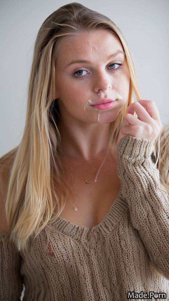 18 dress sweater close up facial athlete bukkake AI porn - #main