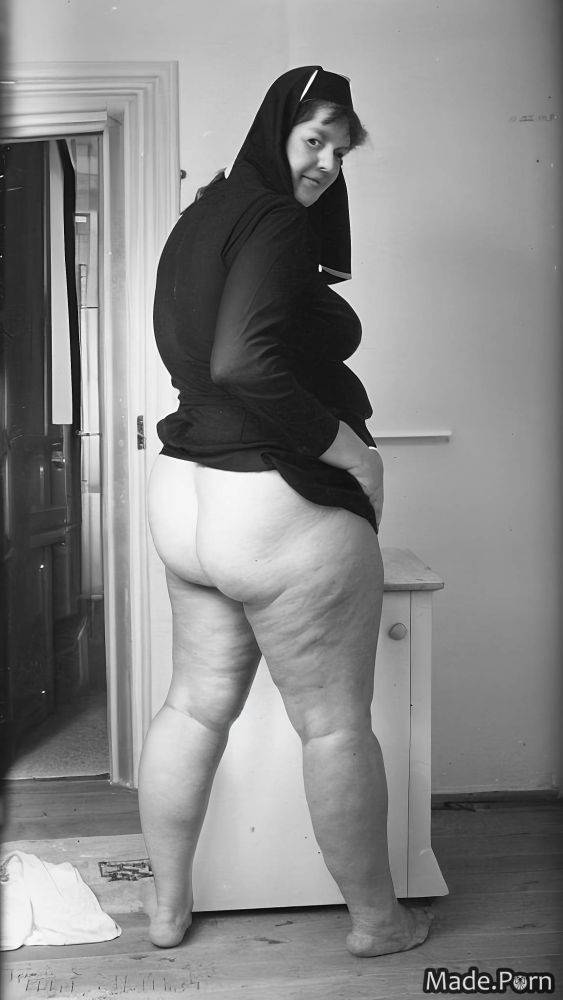 Big hips nun thick thighs wife perfect body barefoot teacher AI porn - #main