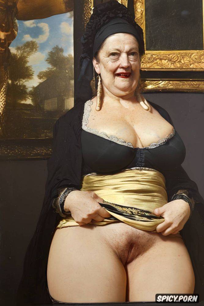 giant and perfectly round areolas very big fat tits, victorian style - #main