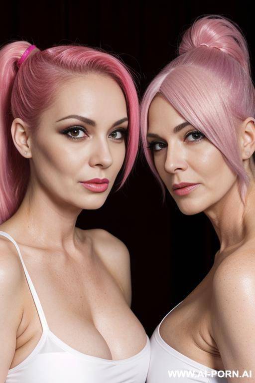 cosplay, ponytail, pinkhair cumshot - #main