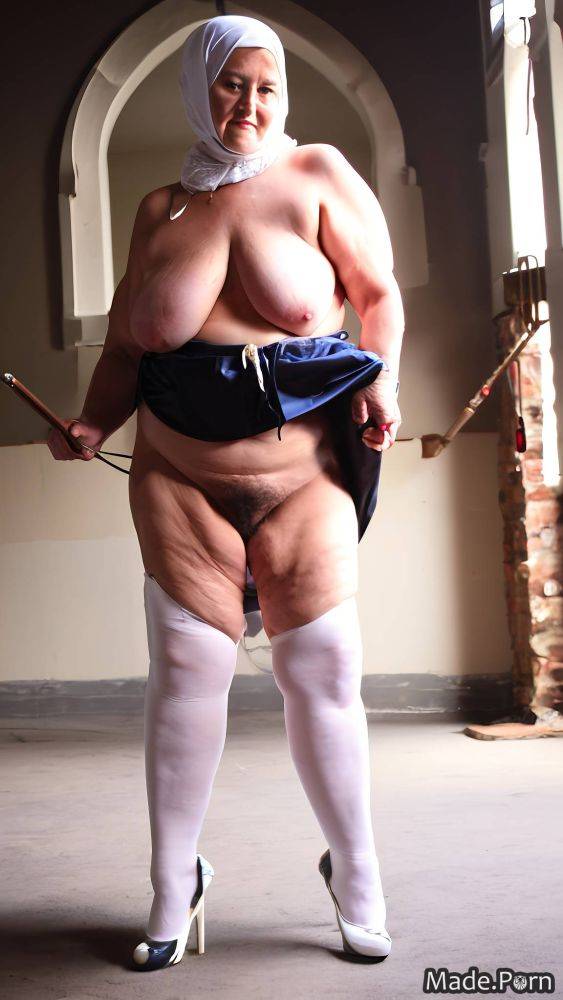 Ssbbw church bottomless tunic nude cosplay gigantic boobs AI porn - #main
