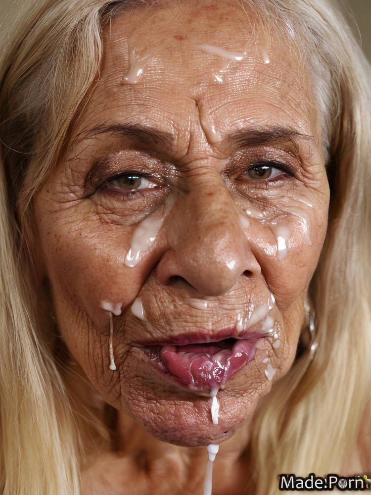 90 blonde bukkake woman slutty photo polynesian AI porn - #main