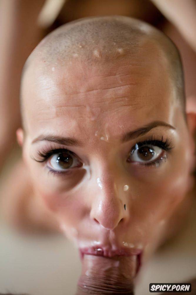 shaved head, eye contact bald1 3, nude, wide eyes, 18 years old - #main