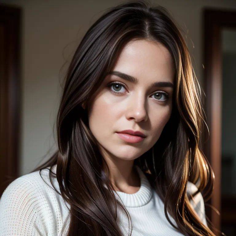 ,white people,woman,twenties,(RAW photo, best quality, masterpiece:1.1), (realistic, photo-realistic:1.2), ultra-detailed, ultra high res, physically-based rendering,long hair,brown hair,(adult:1.5) - #main