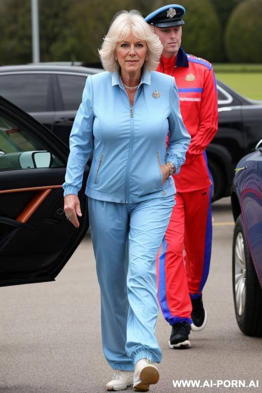 duchess of cornwall, chav tracksuit - #main