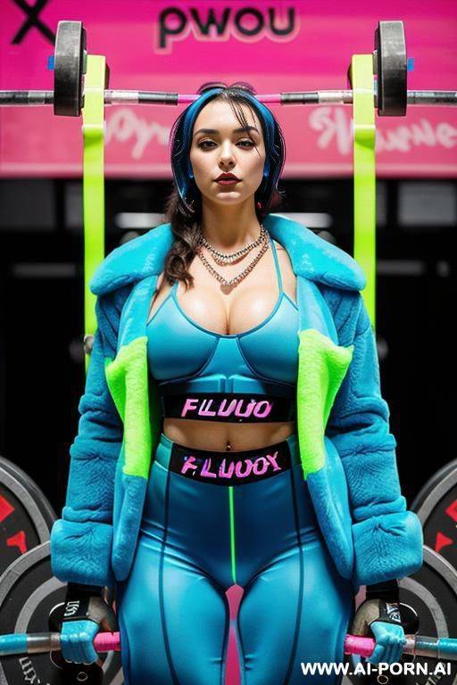 a gorgeous woman in an fluffy luxurious oversized fur coat, with many diamond rings and necklaces, - #main