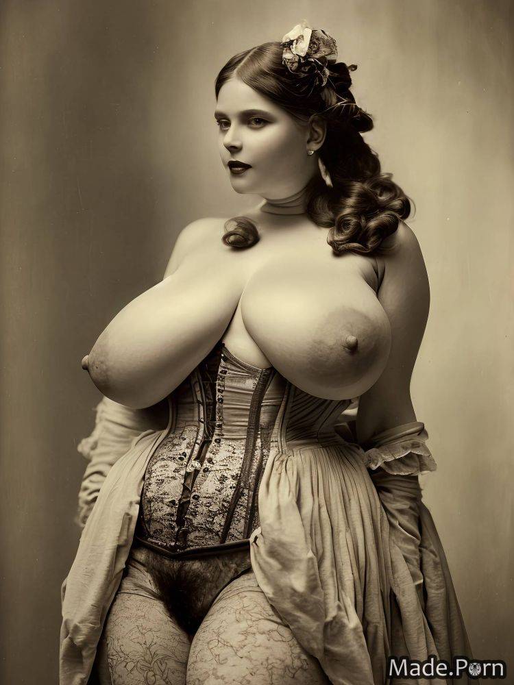 30 gigantic boobs pussy juice thighs made victorian fat AI porn - #main