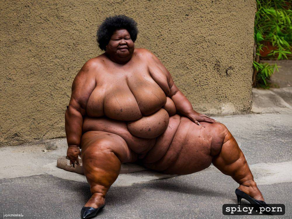 freckles, obese, love handles, legs wide spread, stretch marks - #main