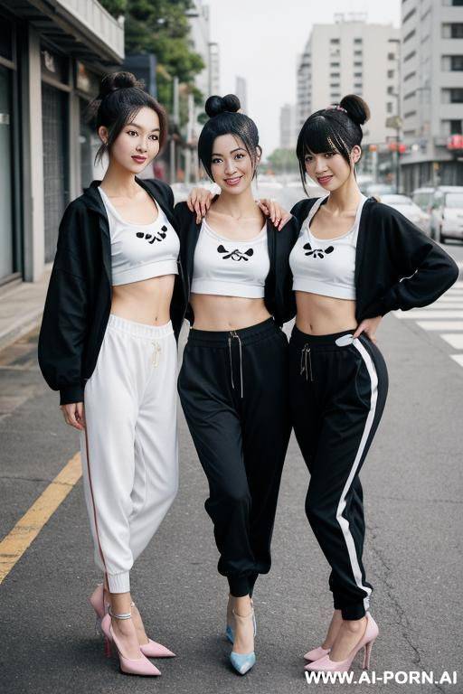 2 woman standing next to each other - #main