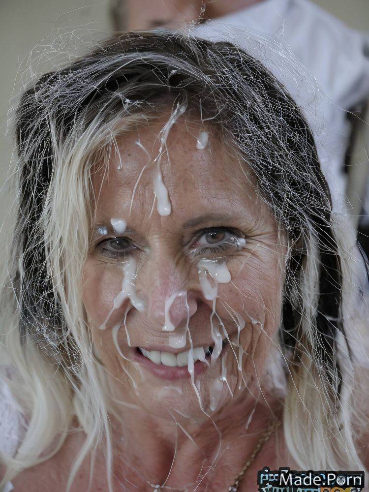 60 babe slutty tanned skin farmers market caucasian close up AI porn - #main