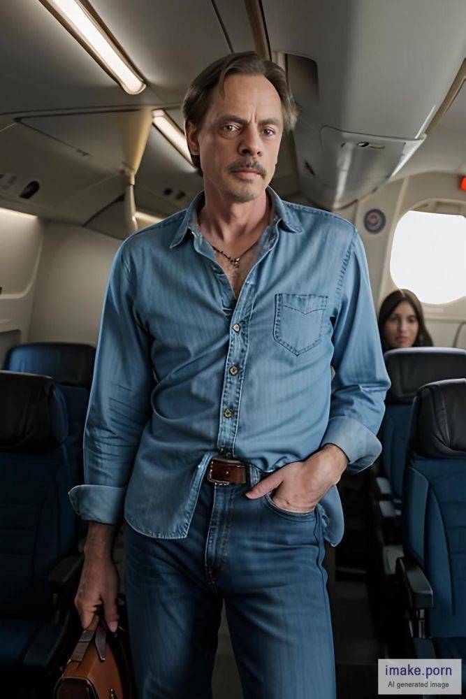 Steve buscemi, a man looking like Steve buscemi in an empty... - #main