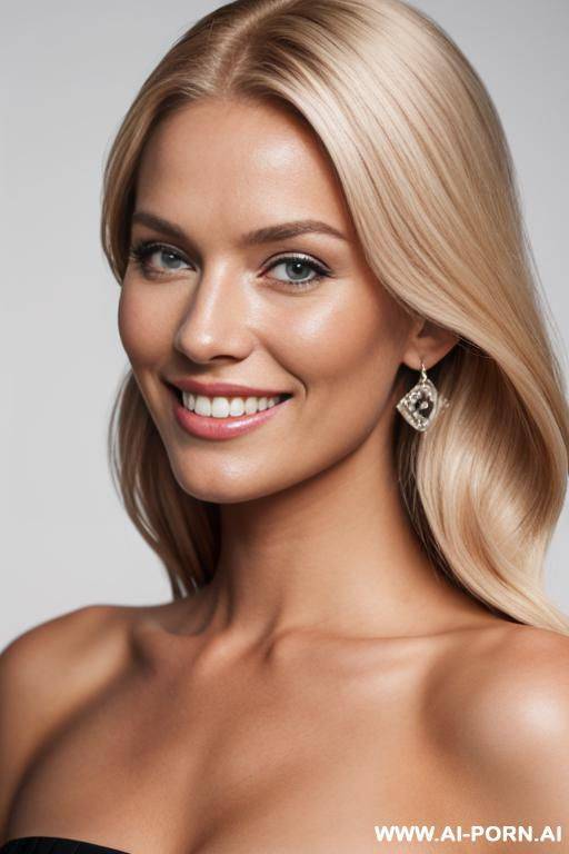 scandinavian blond miss universe, smiling - #main