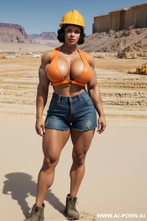 giant muscles woman, gigantic biceps, huge breasts, ((huge muscles)), massive abs, huge arms muscles, massively muscular, extreme muscles, 150lbs w, - #main