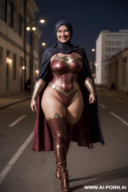 hijab russian superwoman topless - #main