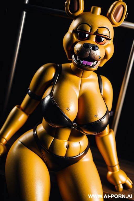 chica (fnaf), toy chica (fnaf), big breasts, cameltoe - #main