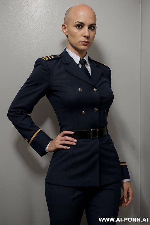 bald no weapon military uniform jail - #main