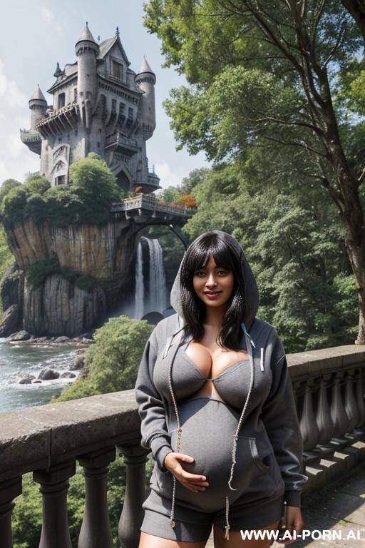 pregnant tan black on spaceship with sperm dripping pussey - #main