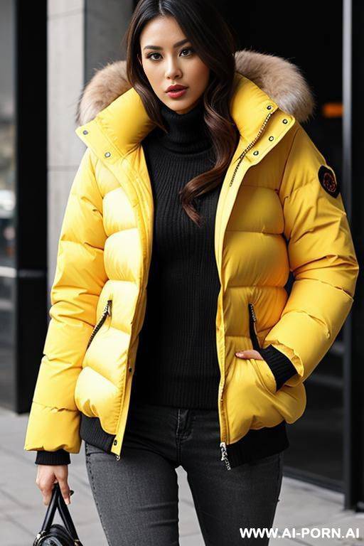 gigantic puffer jacket - #main