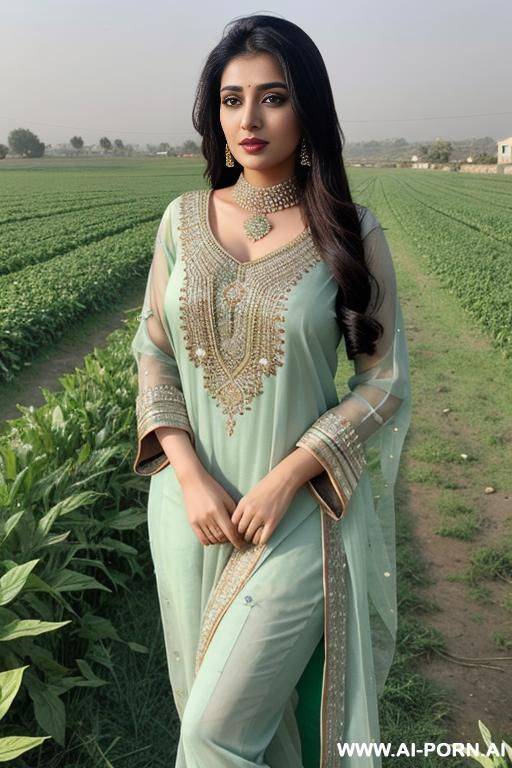 a pakistani woman in pakistani dress showing nude pussy in pakistani field - #main