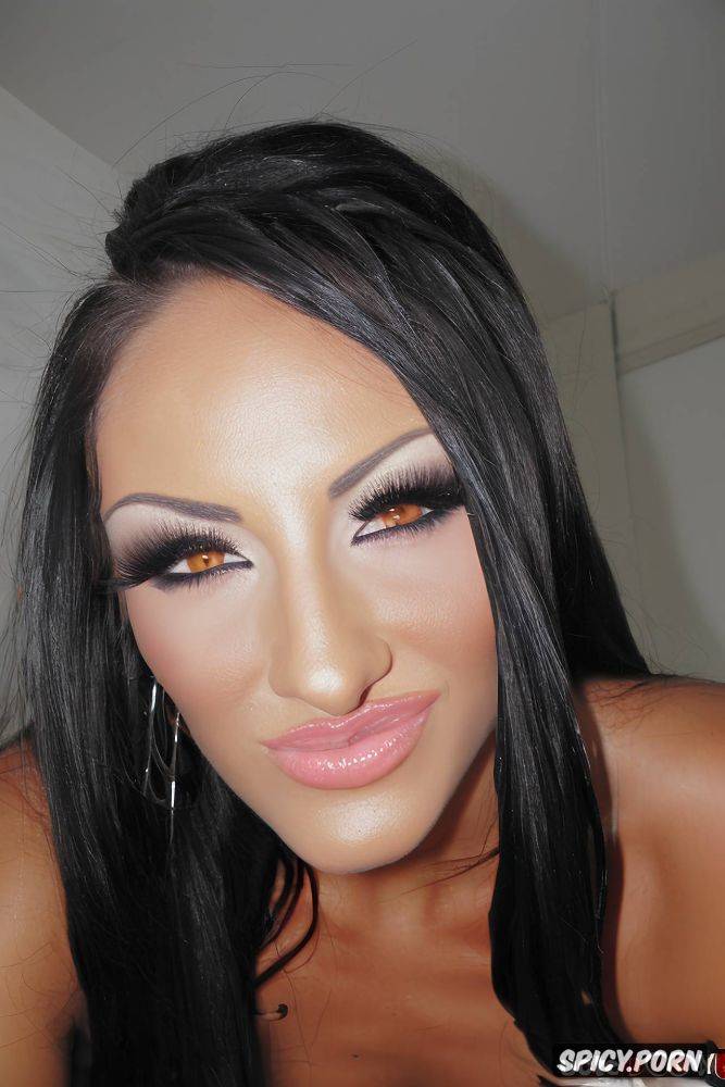 teen, false eyelashes, orange tan, eye contact, british chav - #main