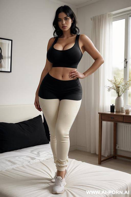 young woman in tight clothes - #main