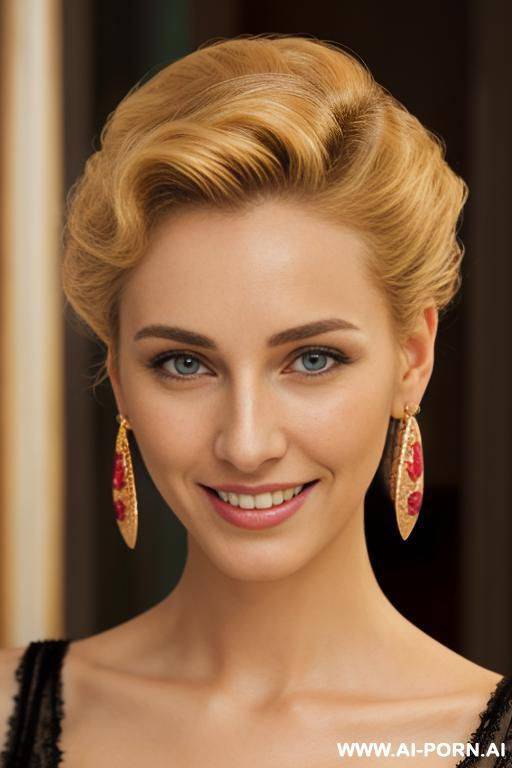 hartung, earrings, medium shot - #main