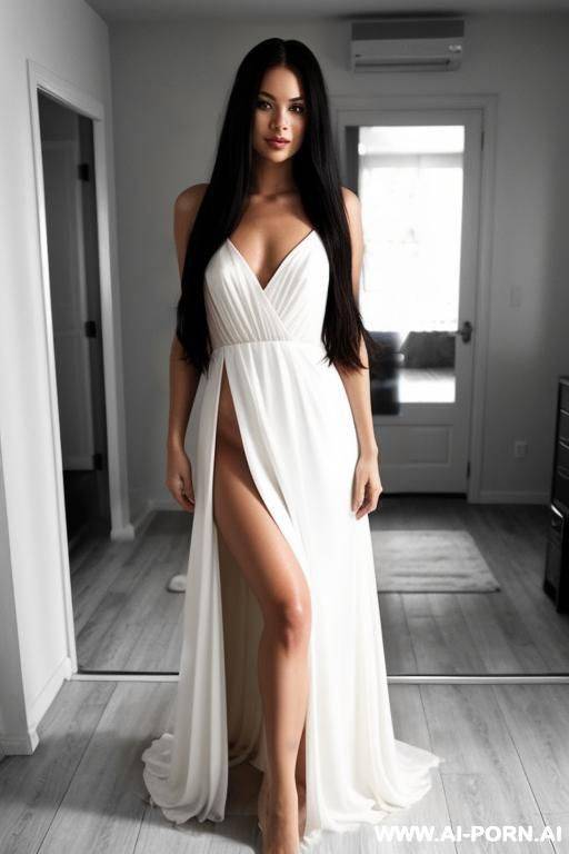 naked, floor-length hair - #main