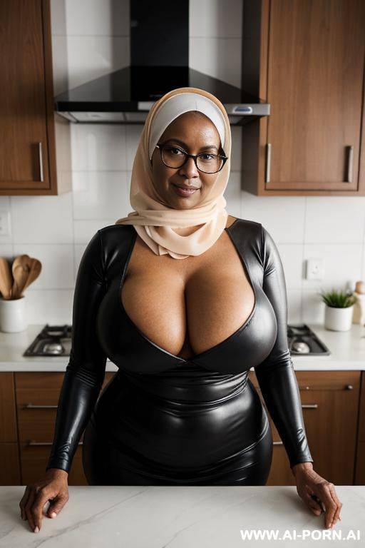 huge mother with hijab have hot boobs and huge ass black skin - #main
